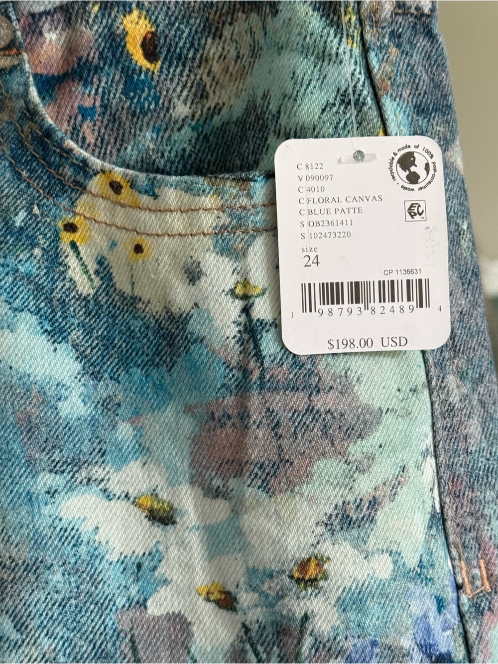 NWT🫟 We The Free Tennessee Low-Rise Illusions Jeans - Picture 5 of 14